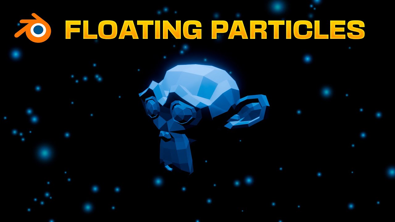 Create Floating Ambient Particles in Blender with Geometry Nodes