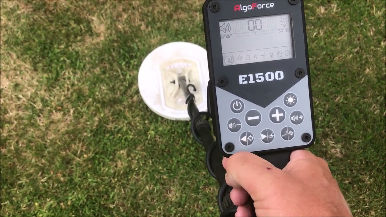Algoforce E1500 on some deep coins buried in my yard