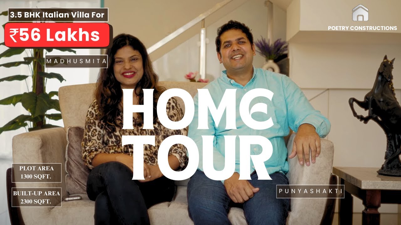 Inside a ₹56* Lakhs Italian Villa Tour in Bengaluru | Bangalore Home Tour by Poetry Constructions