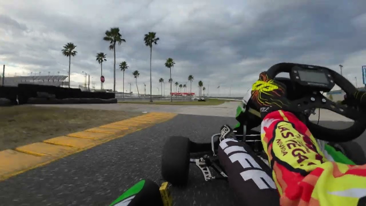 Gavin Bayliff Onboard - Ignite Sr - Friday- Daytona Kartweek