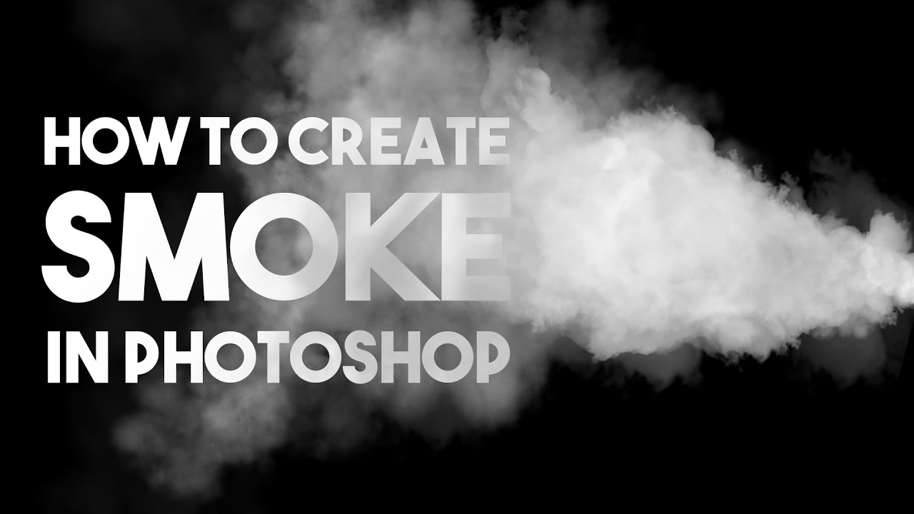 Как создать дым в Photoshop