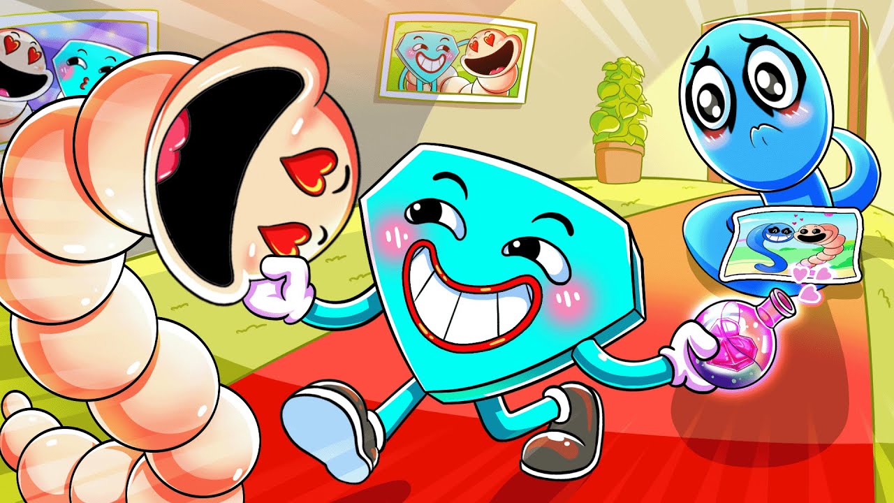 SAVE THE SHAPES Use LOVE POTION?! Cartoon Animation