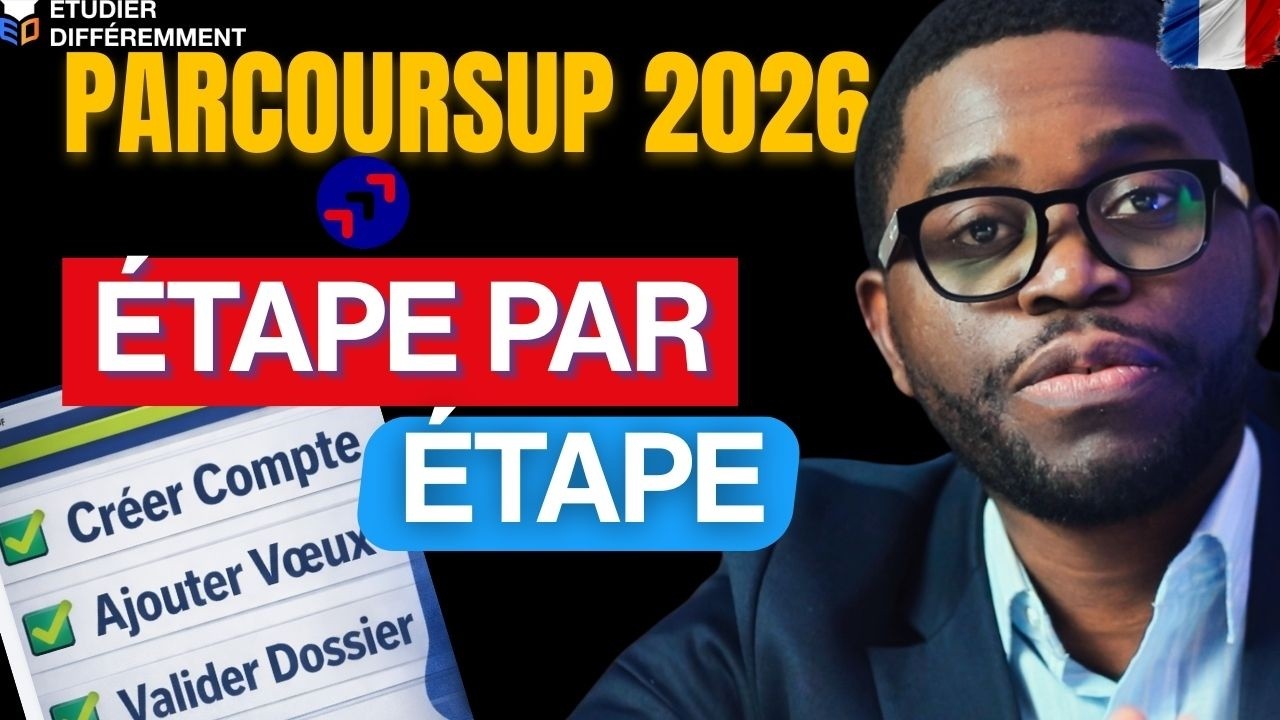 Comment s'inscrire sur Parcoursup 2026 ? Démonstration complète étape par étape(Compte, Vœux, ... )