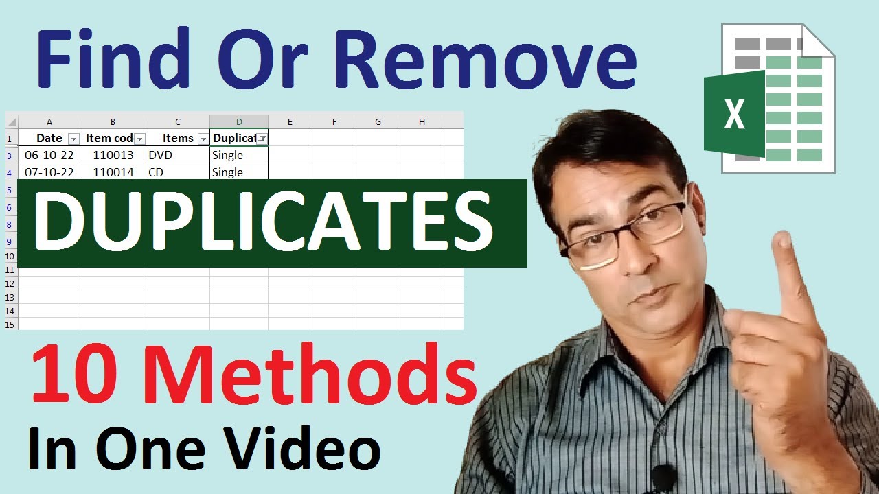 Find Or Remove Duplicate in Excel | All Methods of Find Duplicate entries