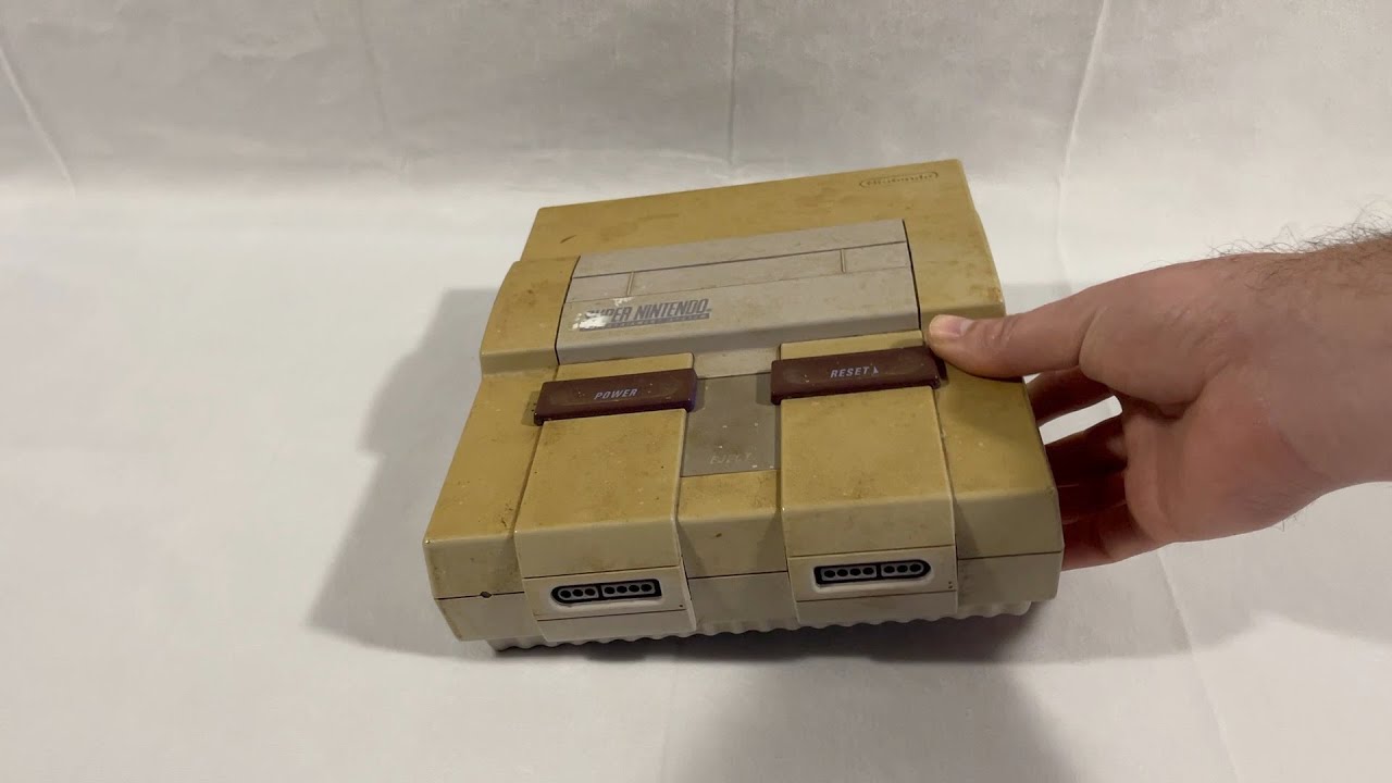 Super Nintendo Black Screen Repair and Restore