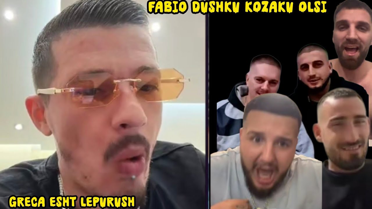 Fabio Dushku, Ols Nazarin dhe Kozaku flasin per Grecen dhe Firen - Jemi cuna rruge 👀🐀