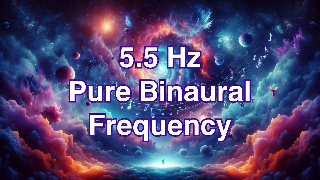 5.5 Hz Pure Binaural Frequency | Pure Theta Waves