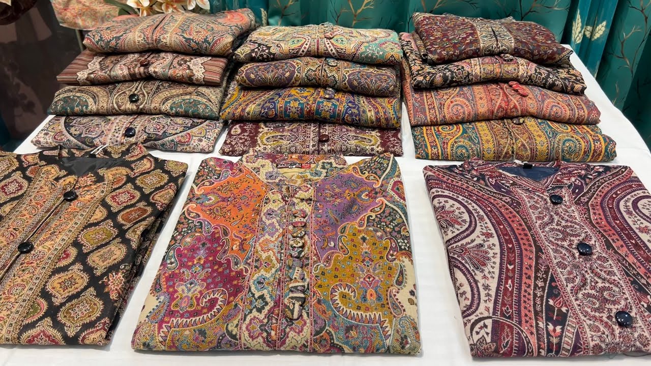 26-Dec-25 | Winter Coats | Woolen Kani coats | Kani Pashmina coat| WhatsApp to Order: +91-7051012285