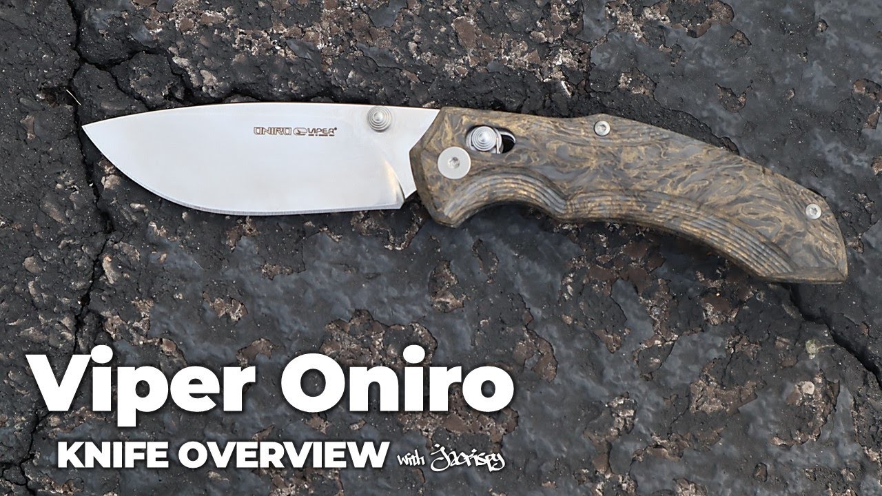 Viper Oniro Folding Knife 5-Minute Review | Jimping with Jacrispy