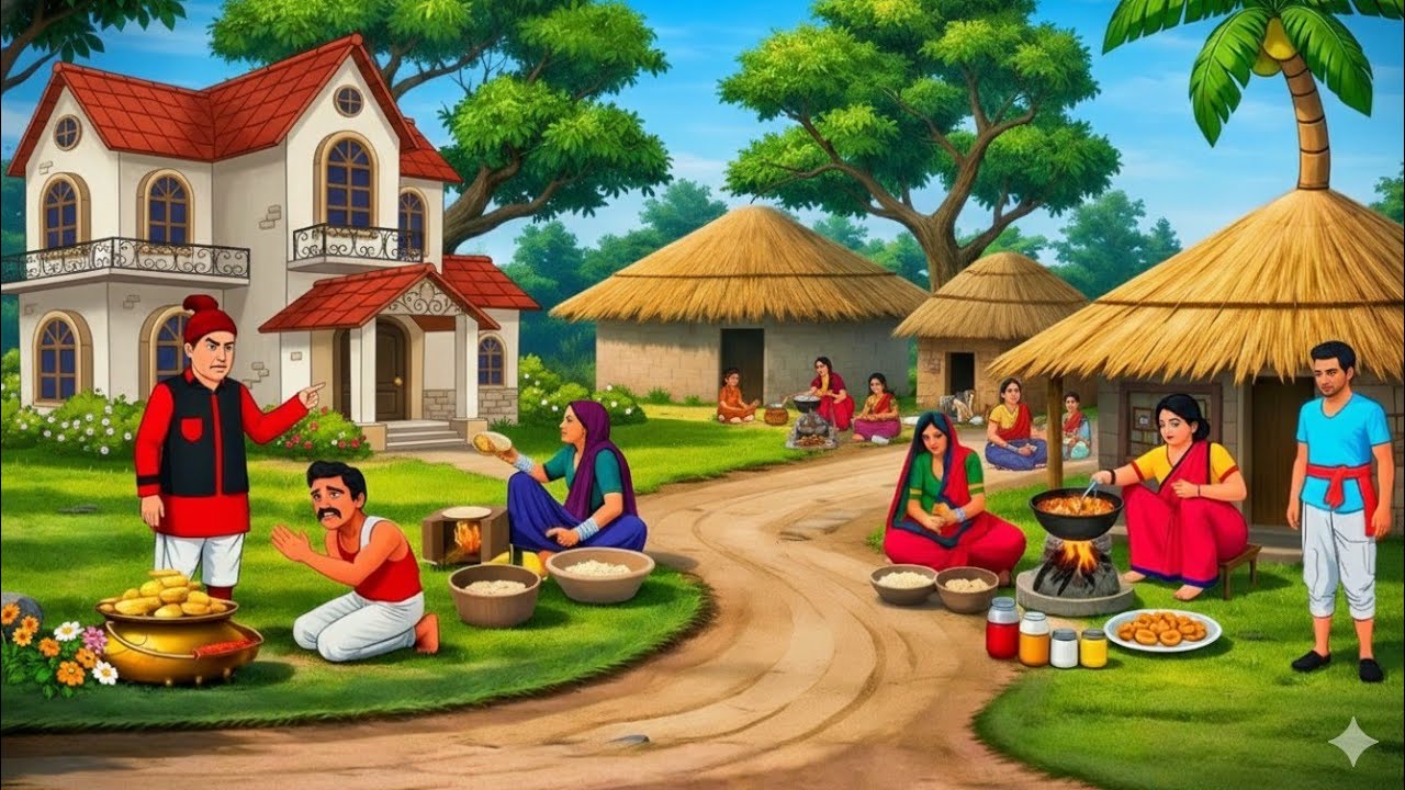 लालची बेटी का ससुराल | Lalachi Beti Ka Sasural | Hindi Moral Kahani | Cartoon Hindi Kahani | Kahani 