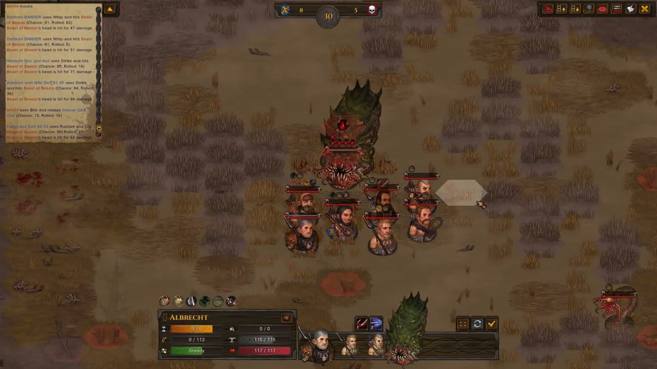 Battle Brothers 0 Deaths Kraken strat