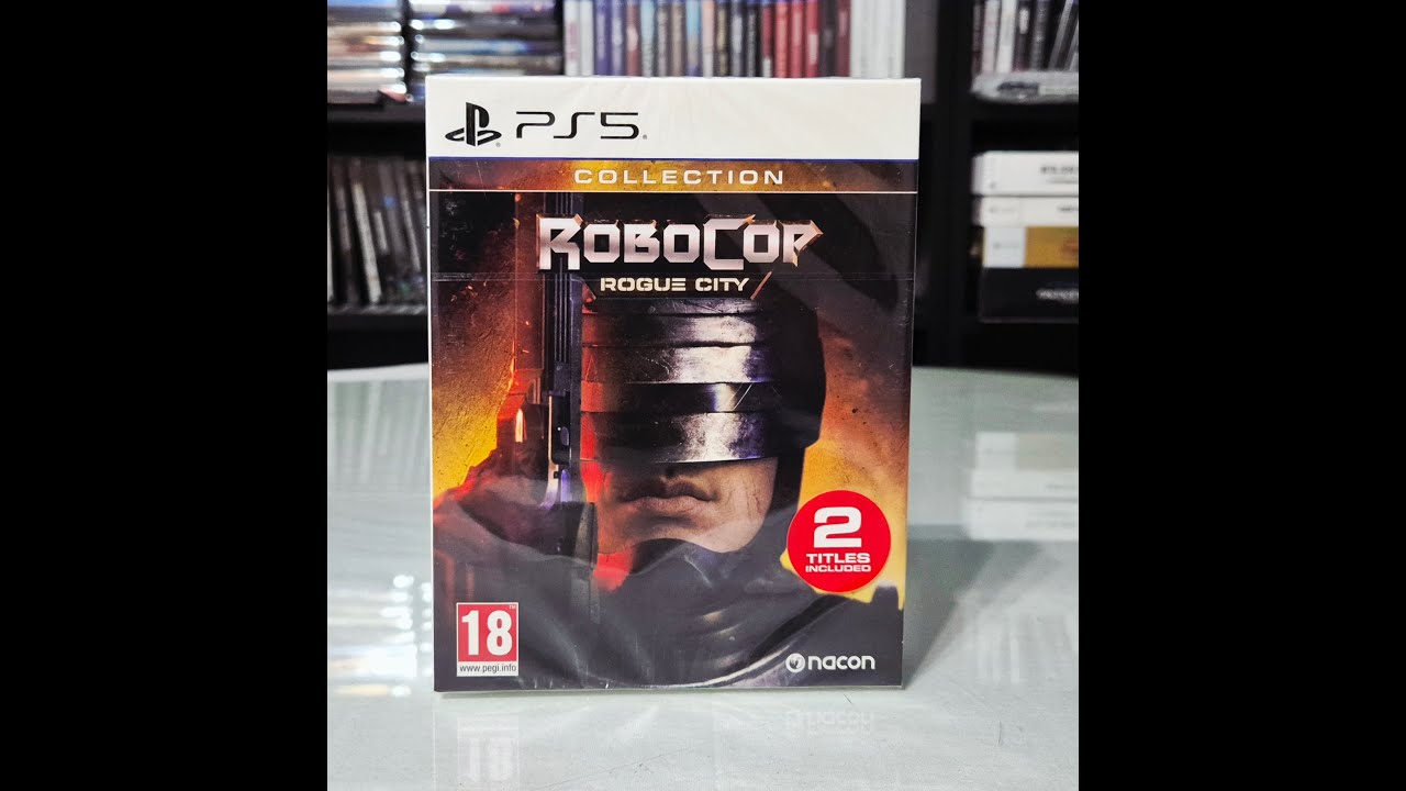 Распаковка коллекции Robocop Rogue City для PS5