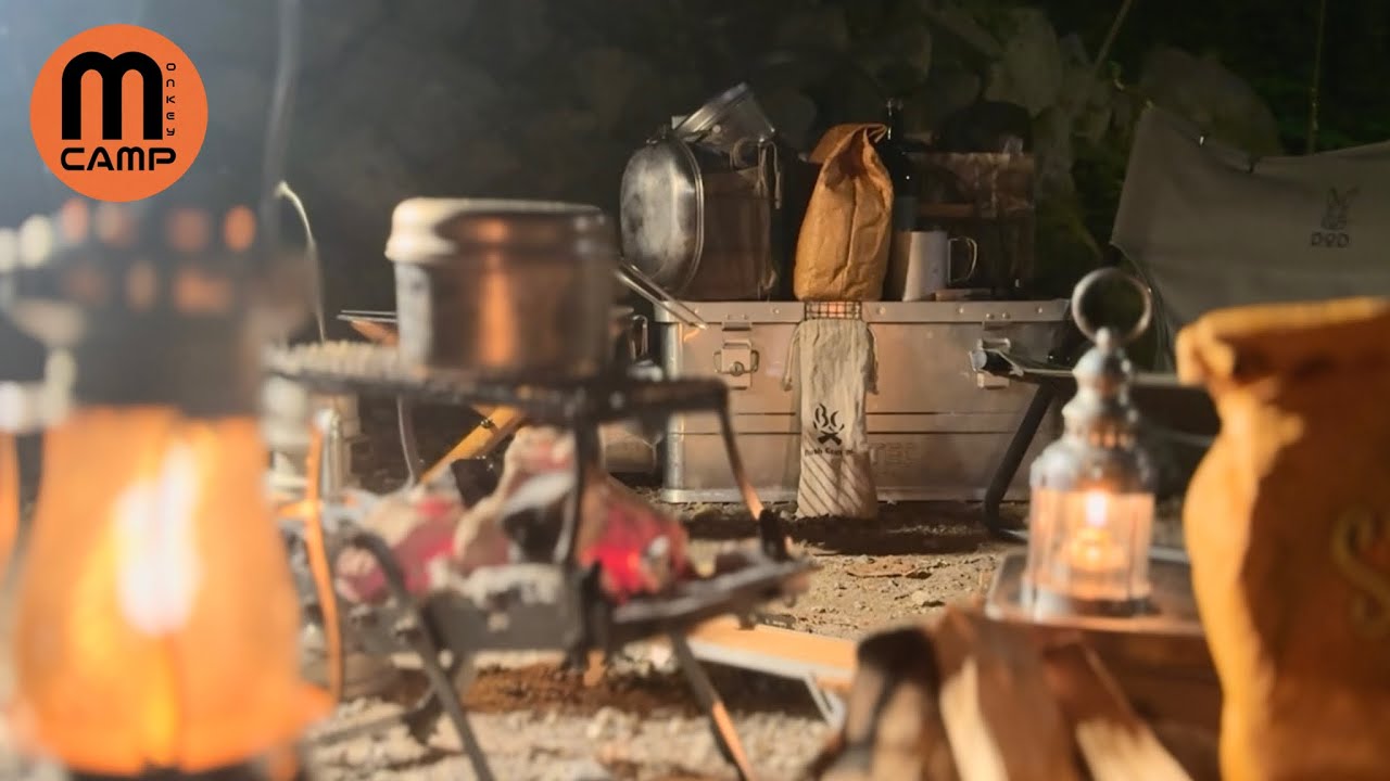 【ソロキャンプ】夏の終わりに森の中で聞こえたのは、