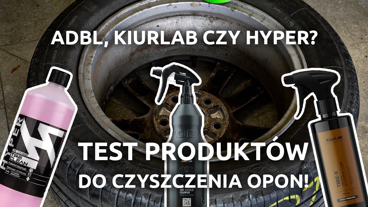 Czy znajdę godnego zastępcę ADBL? | Test produktów do czyszczenia opon!