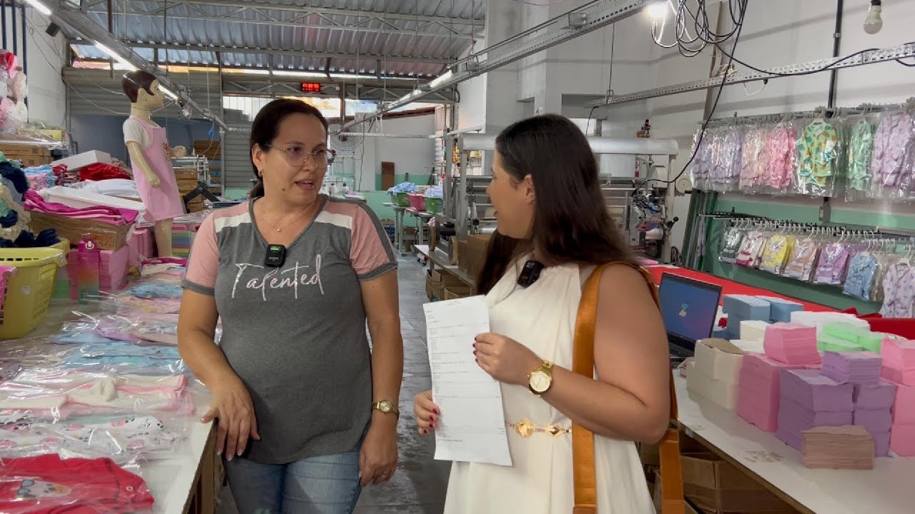 Fui numa Fábrica de Moda Baby em Santa Cruz do Capibaribe-PE