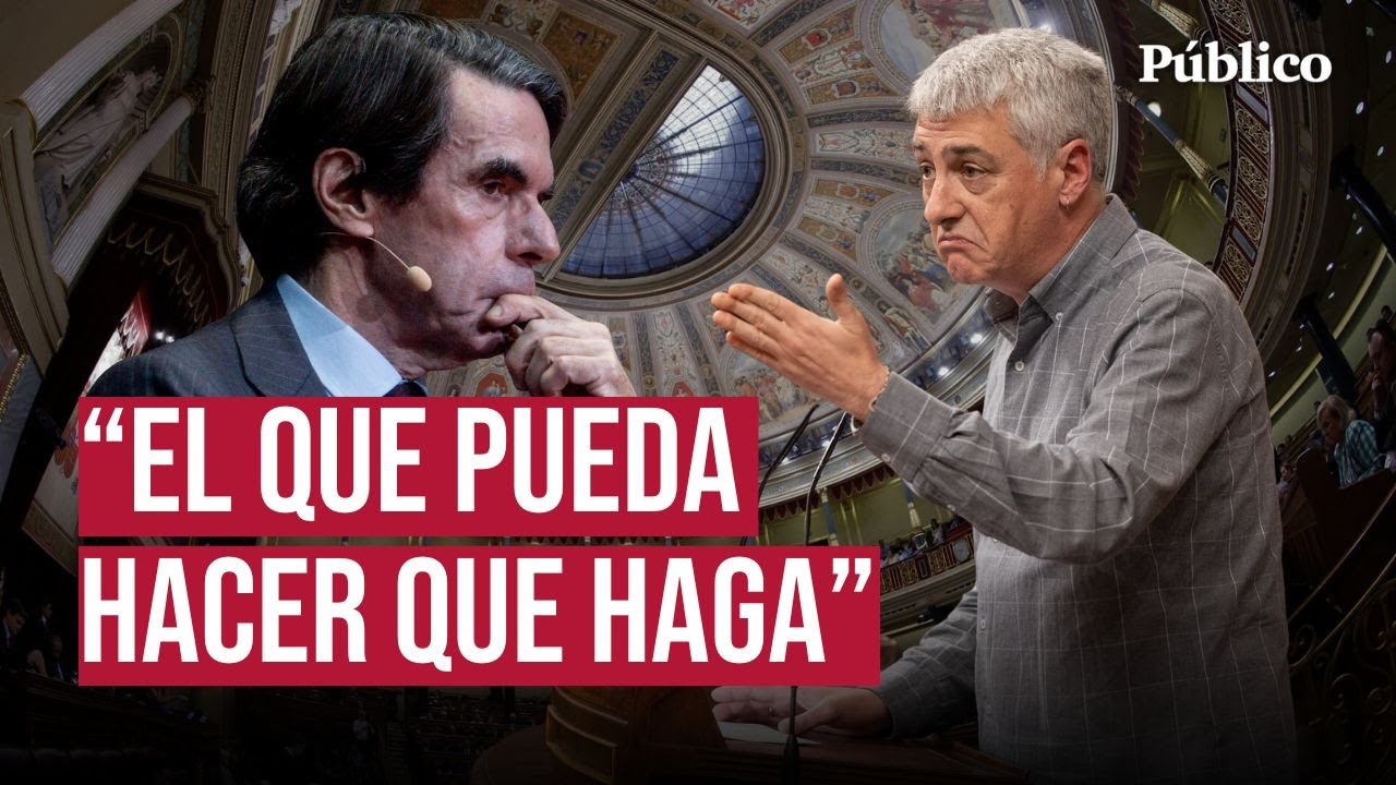 El repaso de OSKAR MATUTE a la DERECHA sobre vivienda con la dimisión del FISCAL de telón de fondo