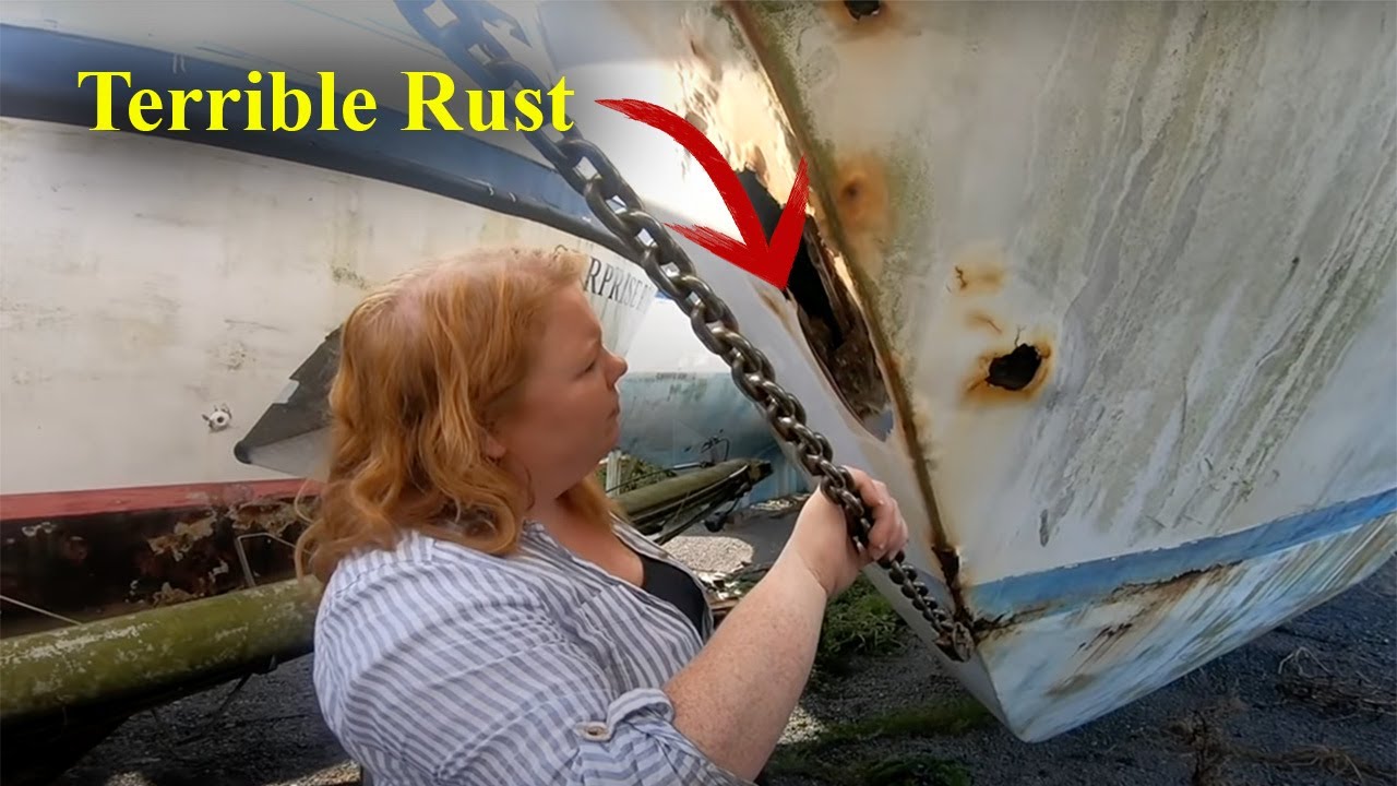 Is this rusty yacht redeemable?