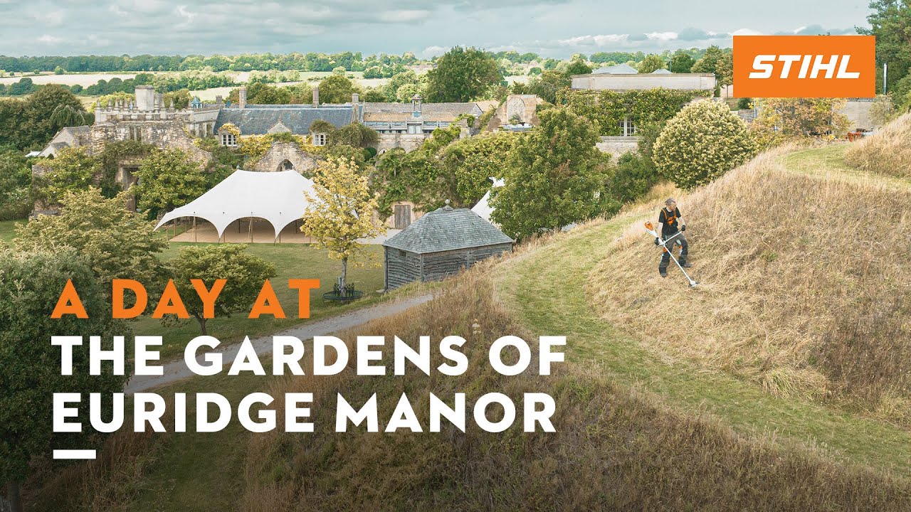 Professional gardening with STIHL battery tools | A day at Euridge Manor​