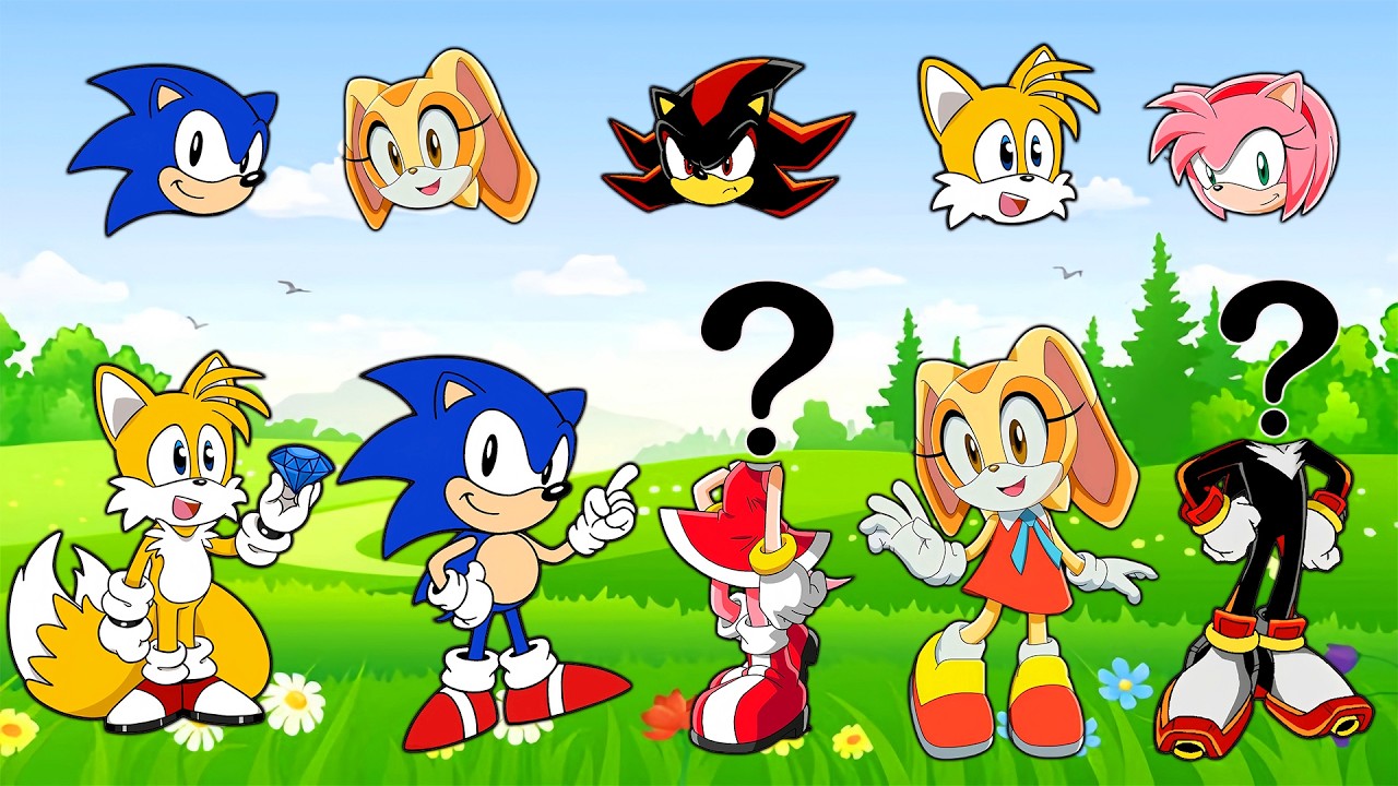 Sonic Heroes: Can You Guess the Missing Character? 🕵️‍♂️ | Funny Sonic Animation
