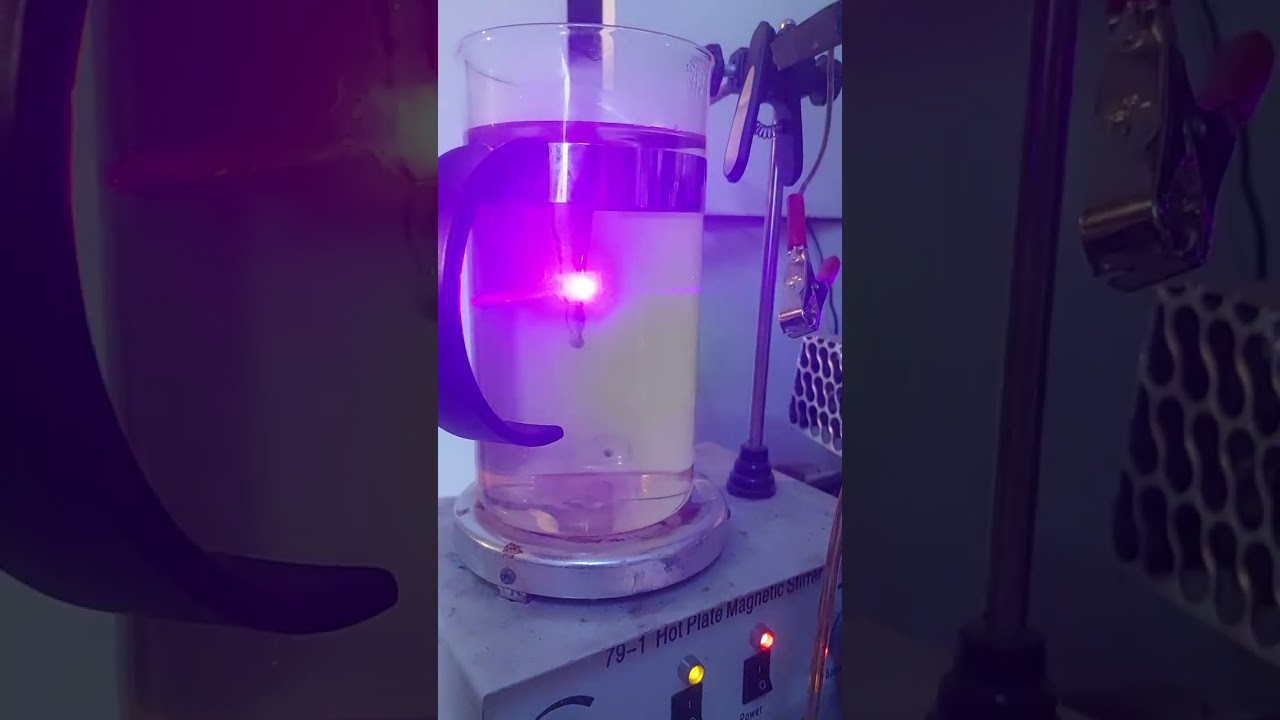 Tyndall Effect test to visualize nanoparticles in Colloidal Silver