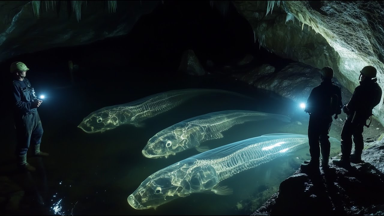 Ancient giant monsters | Cave exploration