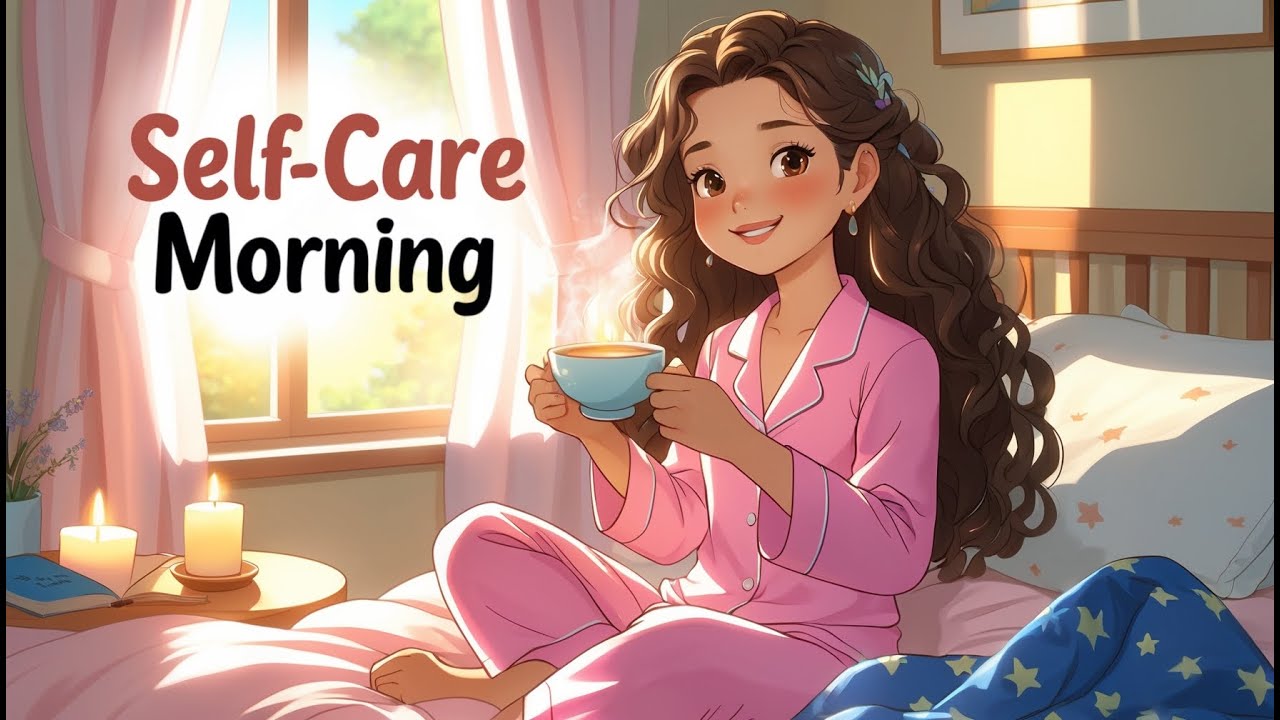 Slow Self-Care Day - Simple English Practice