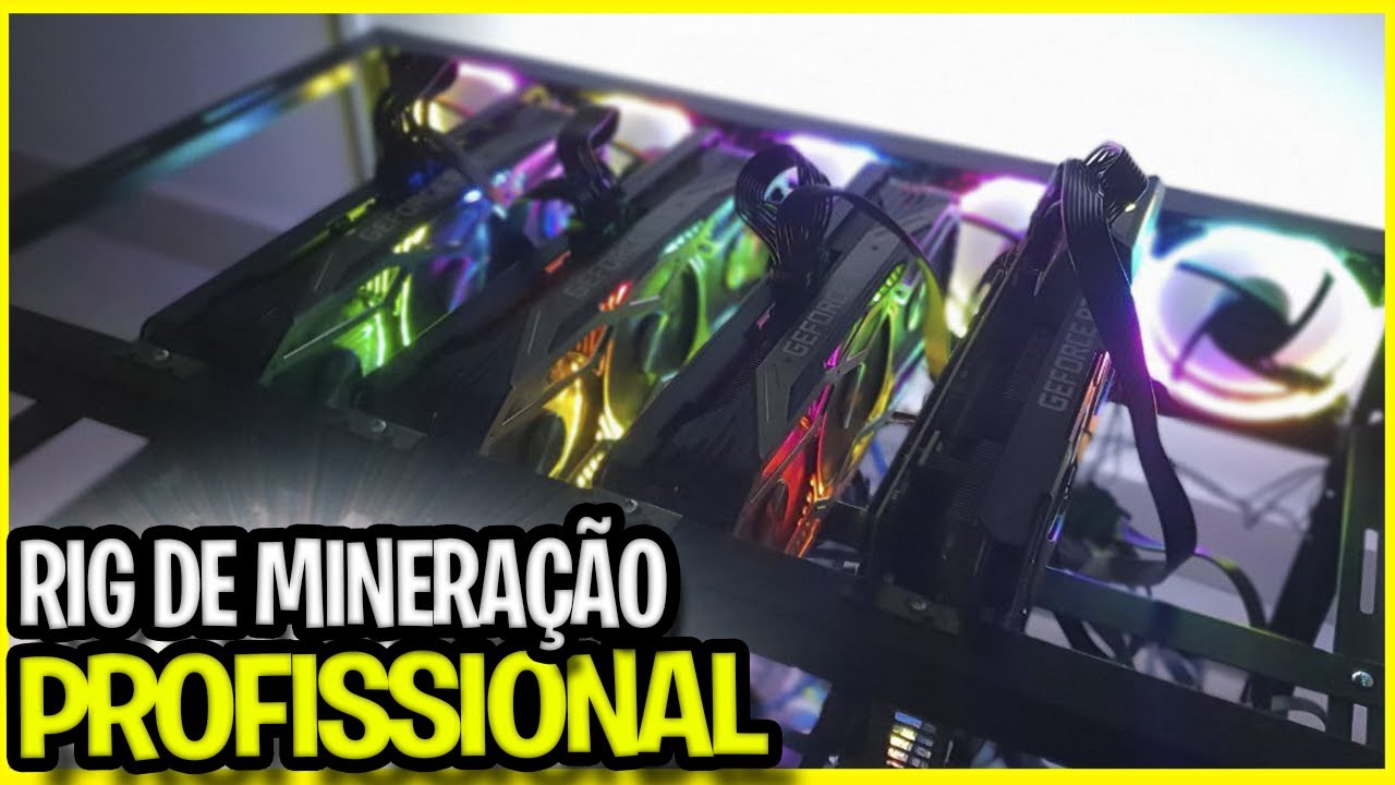🔥  RIG DE MINERAÇÃO ESTRUTURA PROFISSIONAL RIG frame Metalictech - Mineração de criptomoedas