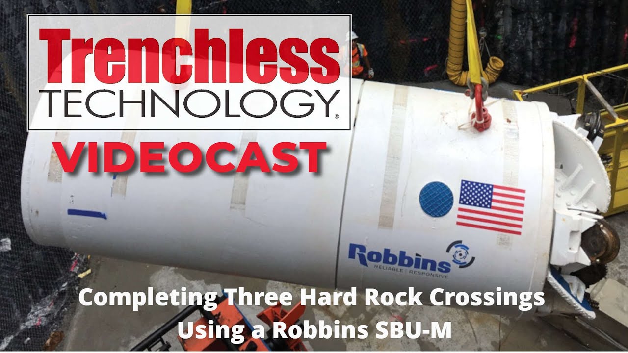 Trenchless Technology Videocast Featuring Robbins and Engineers Construction Inc.