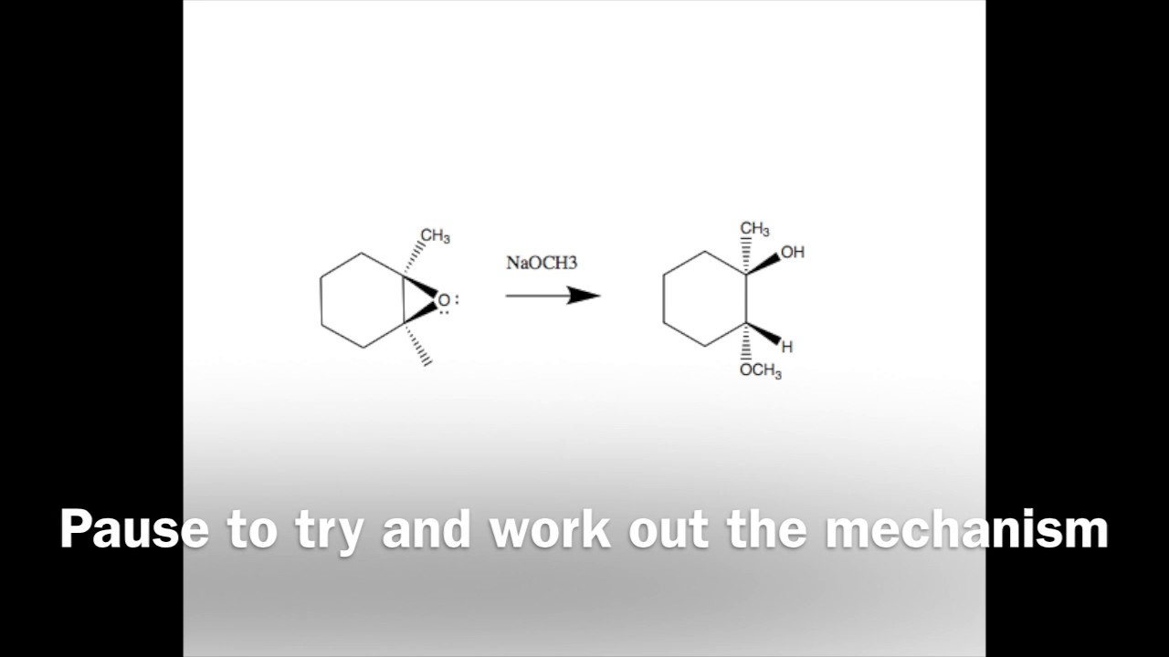 Ring opening epoxides: base