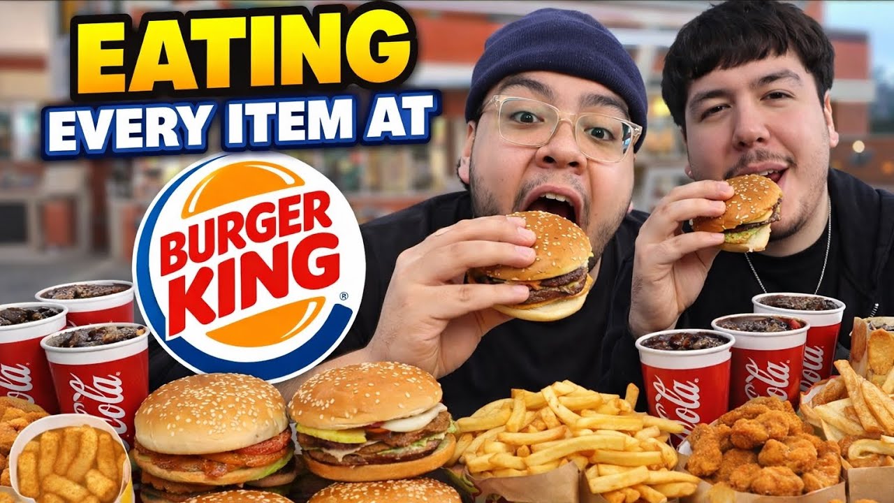 Burger King Mukbang!!!! VLOG8