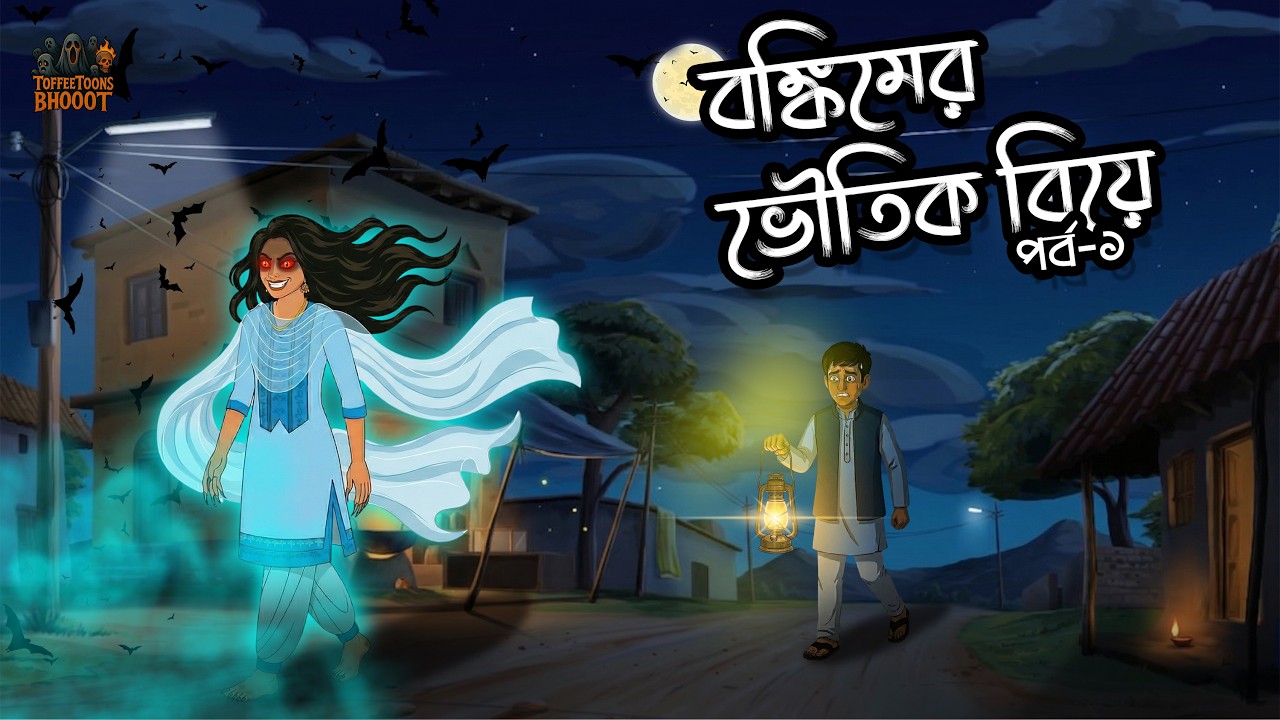 বঙ্কিম সুধার ভৌতিক বিয়ে পর্ব ১ | Vuter Cartoon | Horror Story Bangla Animation | ToffeeToons Bhooot