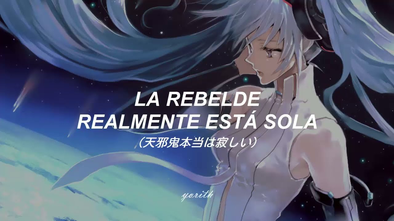 Soy Rebelde de Jeanette pero la canta Miku en japonés