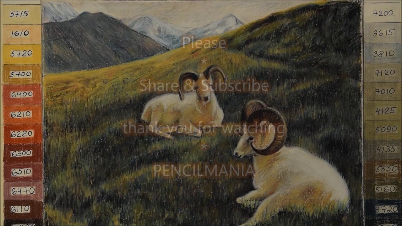 DERWENT Drawing Color Pencils How To Draw A Landscape