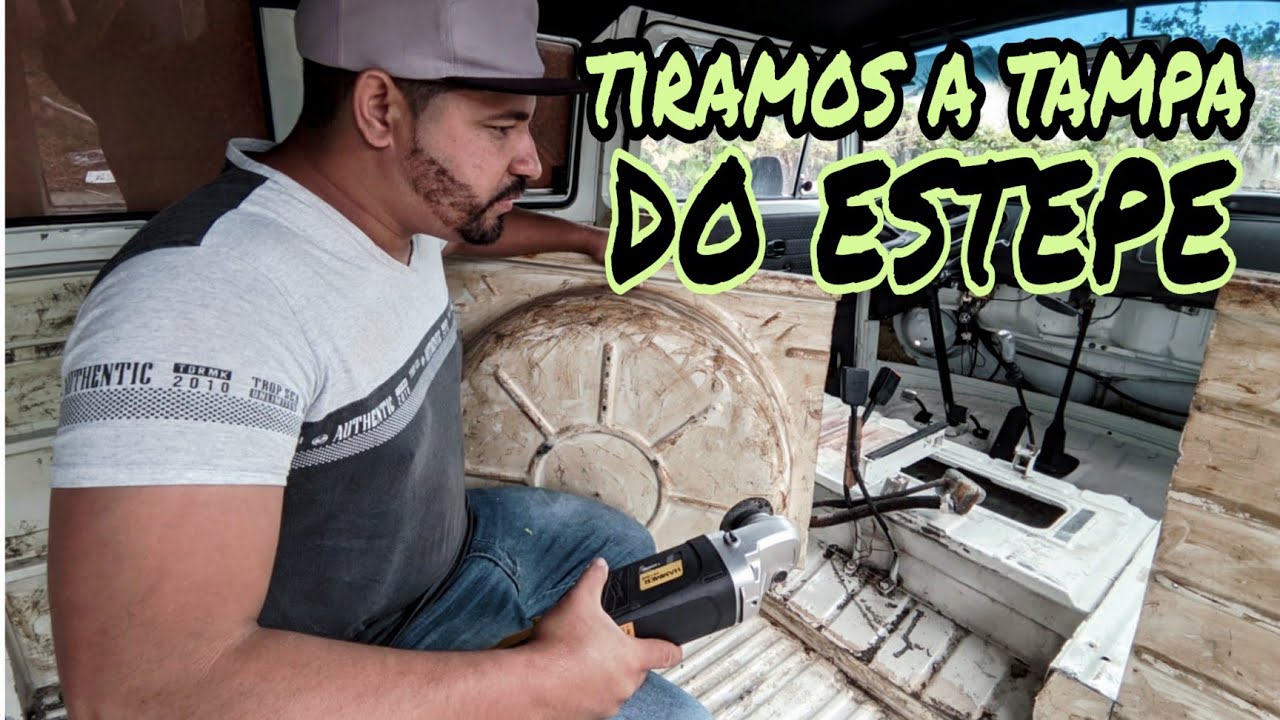 #EPISODIO 4 - CORTAMOS A TAMPA DO ESTEPE DA KOMBI! #MOTORHOME #KOMBIHOME #CONSTRUIRMOTORHOME