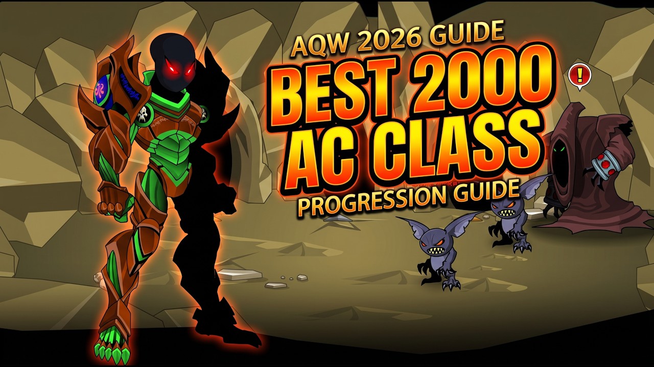 AQW: Гайд по прогрессии 2026: лучший класс для новичков и игроков среднего уровня