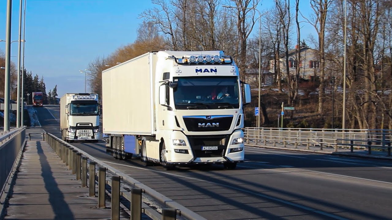 Trucks of Latvia - Bauska, A7 / E67