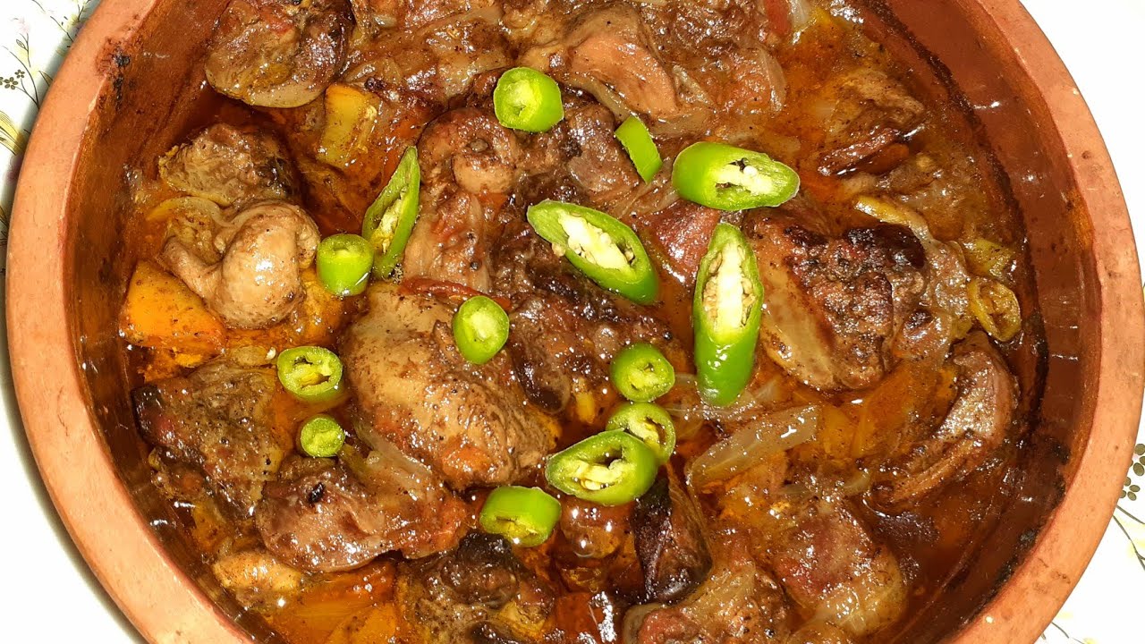 طاجن الكبد والقوانص🥰الخطييير جدا 😋 اجمل واطعم واسهل اكله ف الدنيا 🥰 اوعدك مش هتعملى غيرها#كبد-وقوانص