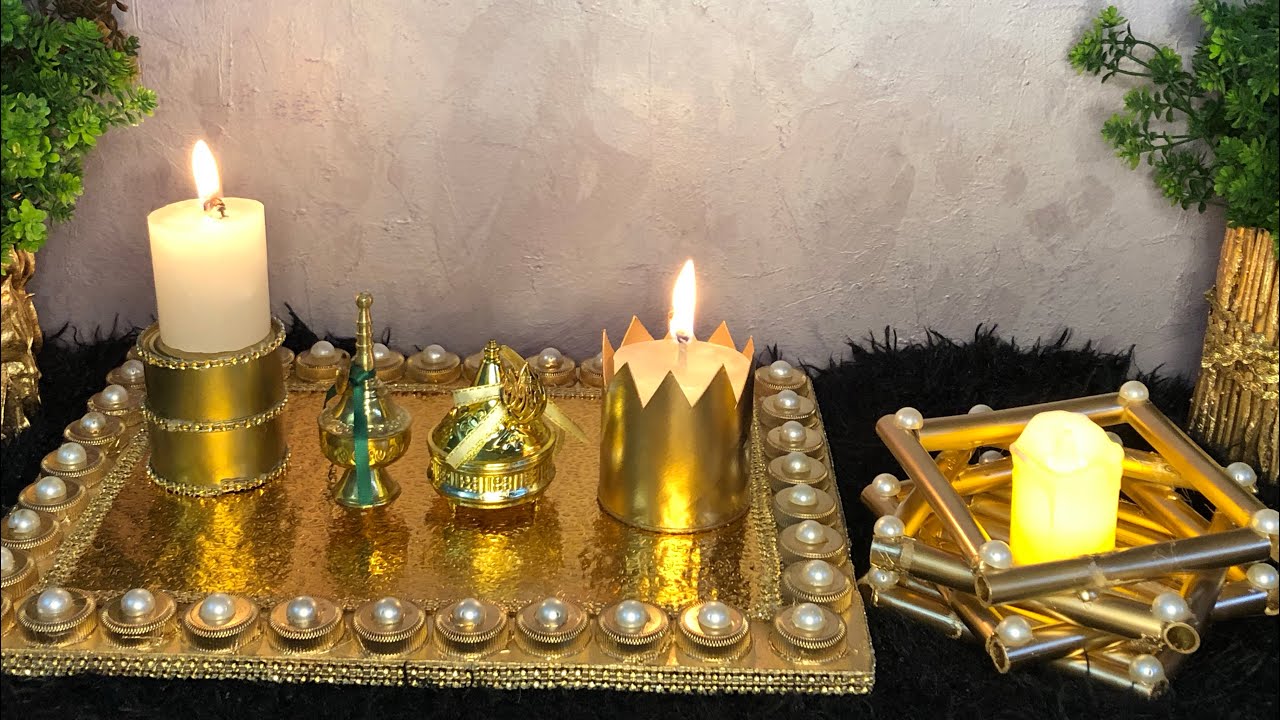 اصنعي ديكور جميل لبيتك بنفسك #اعادة تدوير#