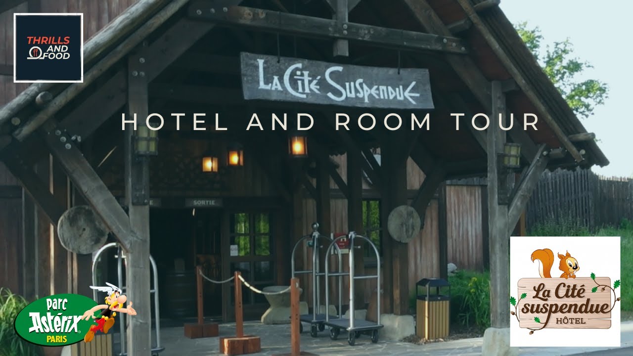 Parc Asterix La Cite Suspendue Hotel and Room Tour Vlog - May 2023
