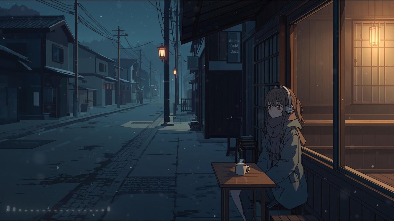Cozy Café Winter Jazz 🎷 Calm & Smooth Night Vibes