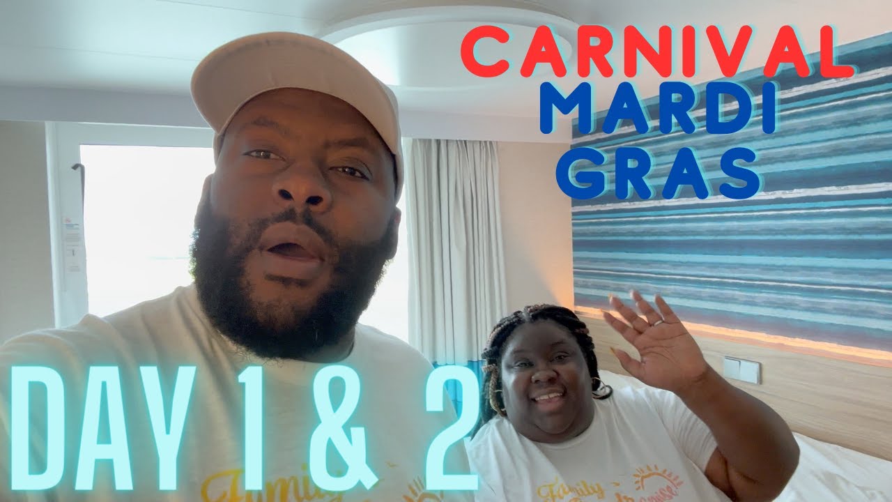 Carnival Mardi Gras | Days 1 & 2 | Sail Away | All White Party