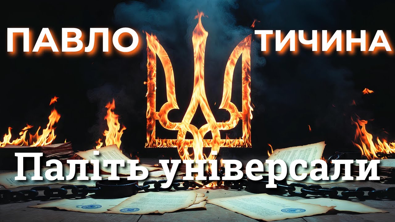 Павло Тичина — «Паліть універсали» | Революційний маніфест