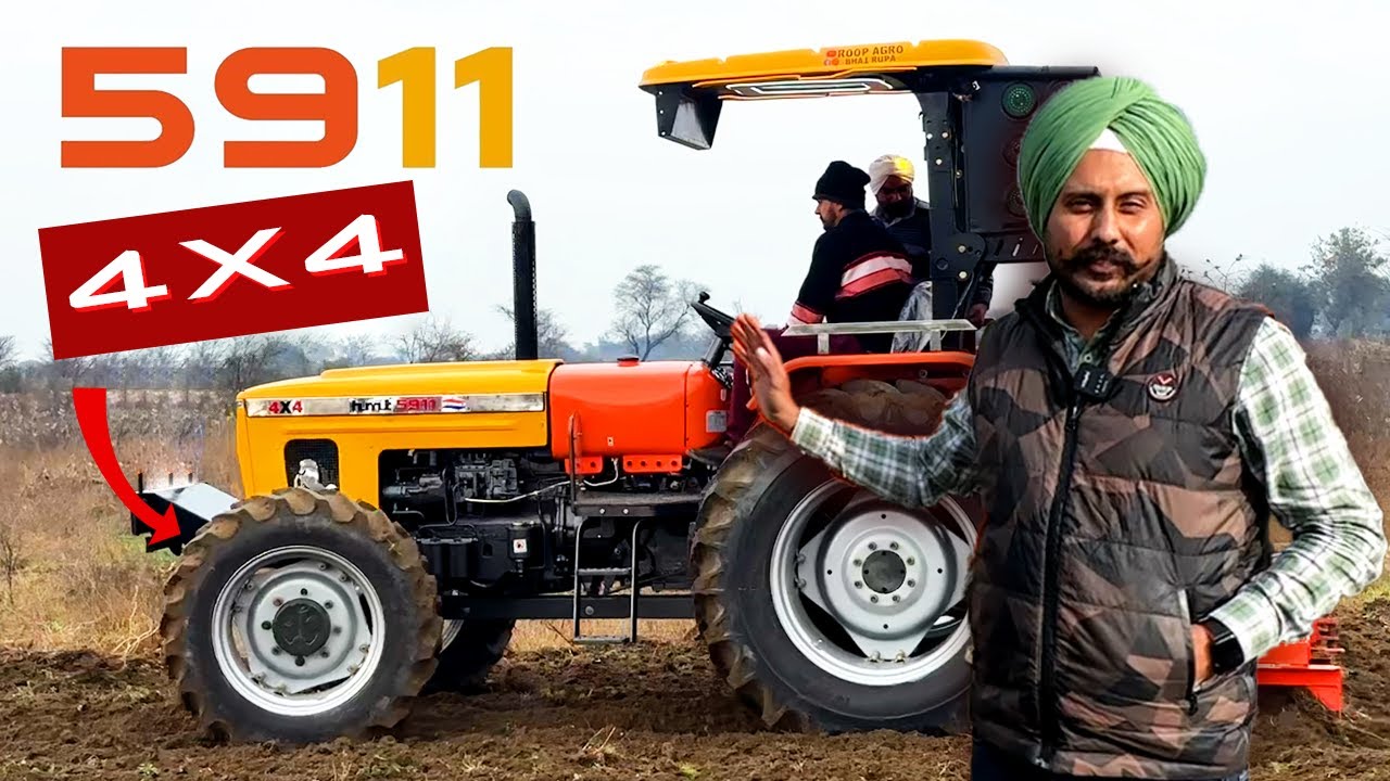 ਅੱਜ ਤੱਕ ਦਾ ਸਭ  ਤੋਂ ਤਕੜਾ 5911 4X4 , ਜ਼ੋਰ ਵਾਲਾ ਸਿਰਾ ਕਰਤਾ