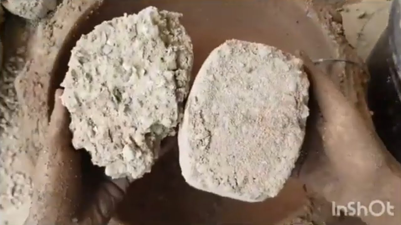 ASMR | Multi Stoney Texture Dry/Water Crumbles in ClayPot with Dippings