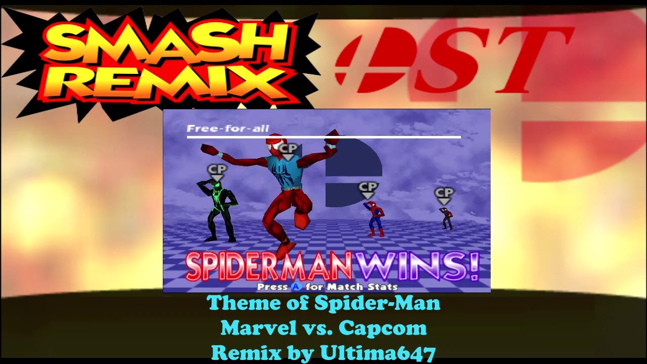 Smash Remix OST Extended - Theme of Spider-Man (Marvel vs. Capcom) by UltIMa647