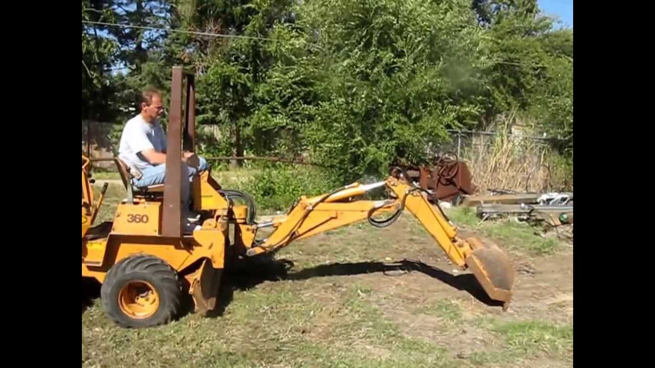 1988 Case 360 trencher for sale | sold at auction October 31, 2013