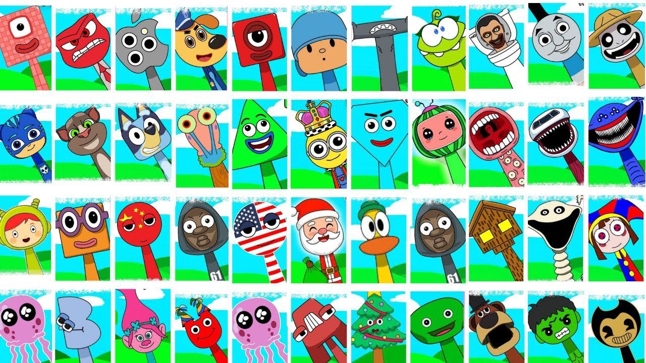 🛑 My Sprunki OC ALL Phases Incredibox Compilation COMPLETE in real ❤️ 