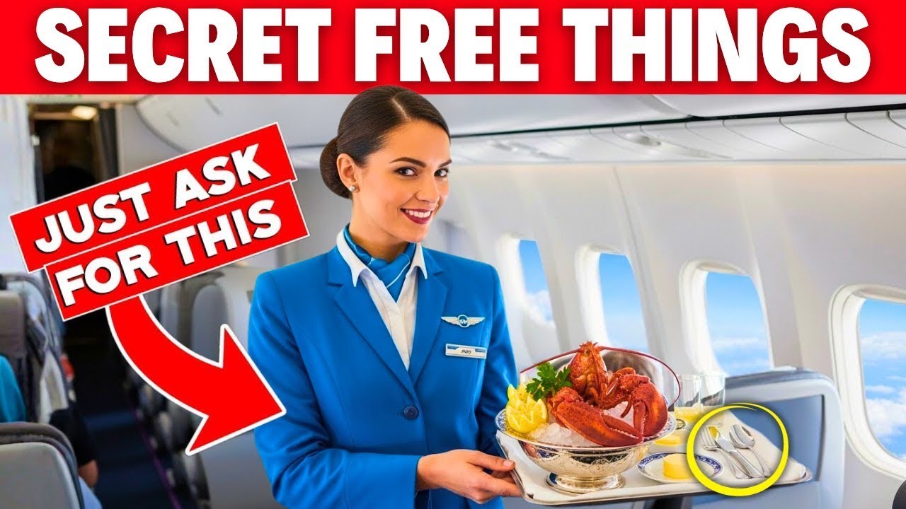 Airlines HATE That These 40 Things Are Actually Free