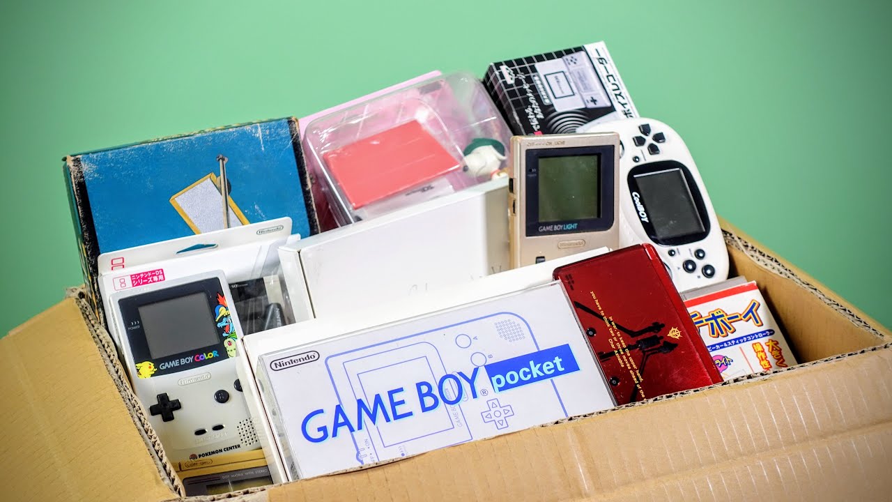 Unboxing lots of GameBoy & DS Stuff from Sendico
