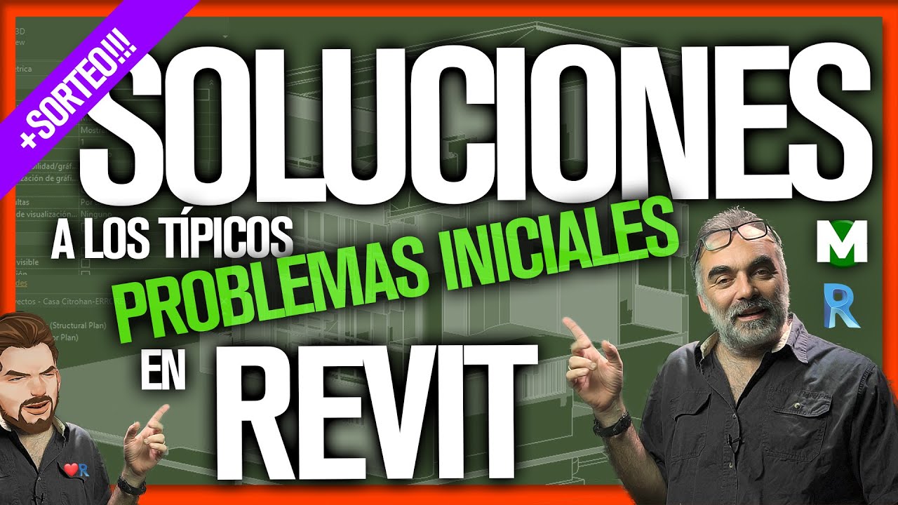 ✔️ PROBLEMAS en REVIT? | Tutorial (Principiantes) proyeccion pilares vigas muros escaleras lineas